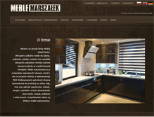 Tablet Screenshot of meble-marszalek.pl